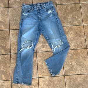 American Eagle Outfitters Women’s Curvy Straight Leg Size 8 Jeans